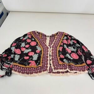 Free people grapefruit blouse